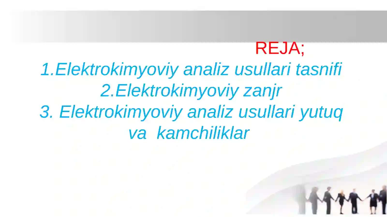 Elektrokimyoviy analiz usullari 2