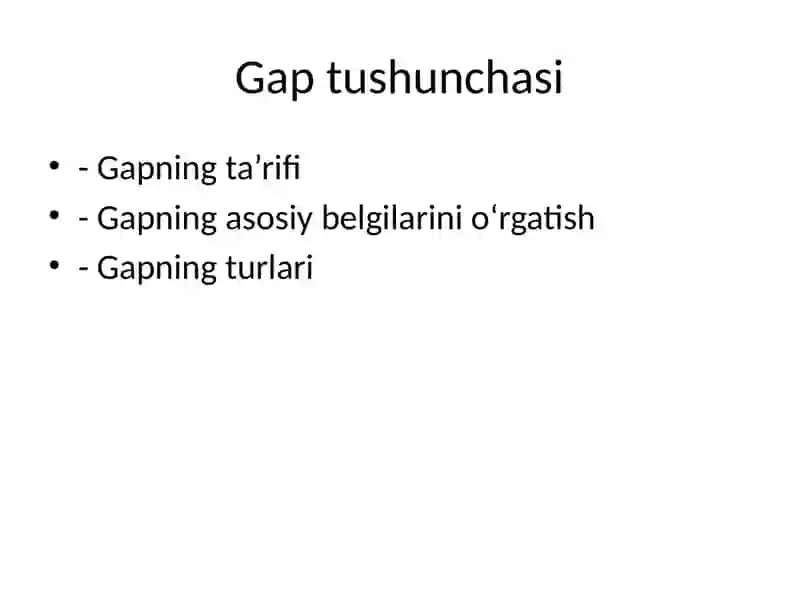 Boshlang‘ich sinflarda gap mavzusini o‘rgatish metodikasi 2