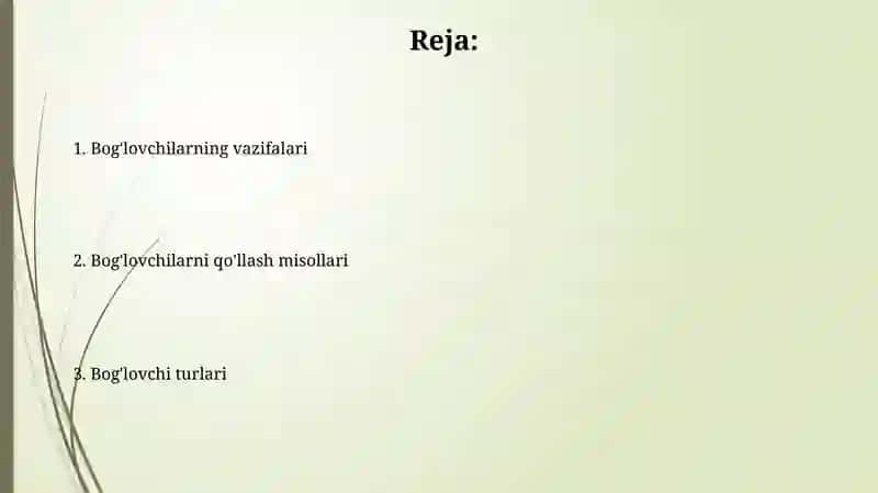 Qo'shma gap turlari 2