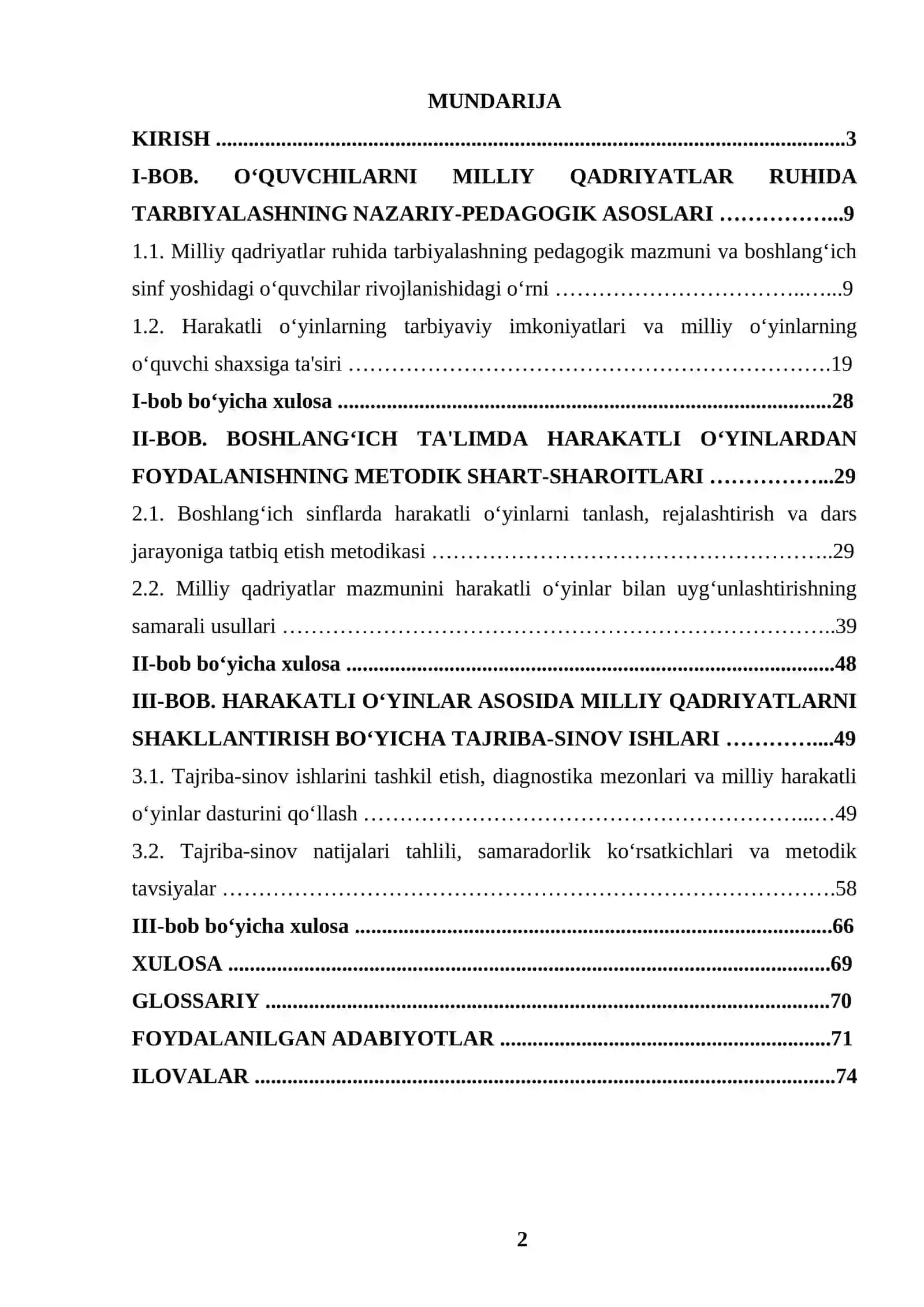 Harakatli o‘yinlarning tarbiyaviy imkoniyatlari 2