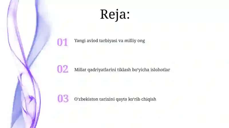 O‘zbekistonda milliy qadryatlar va tarixni tiklash borasidagi islohotlar 2