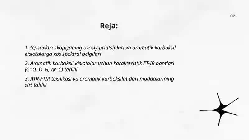 IQ-spektroskopiya usuli 2