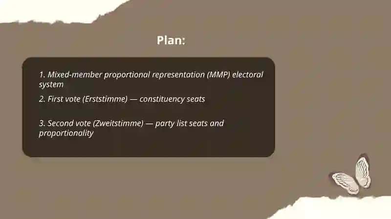 Parliament elections and party system in Germany 2