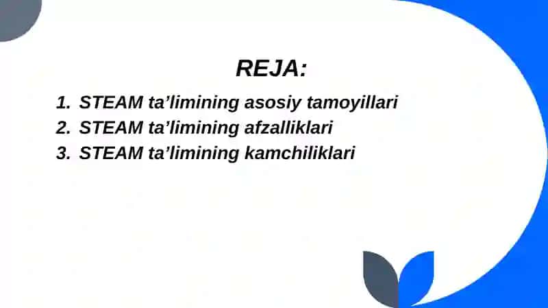 STEAM TAʼLIMI 2