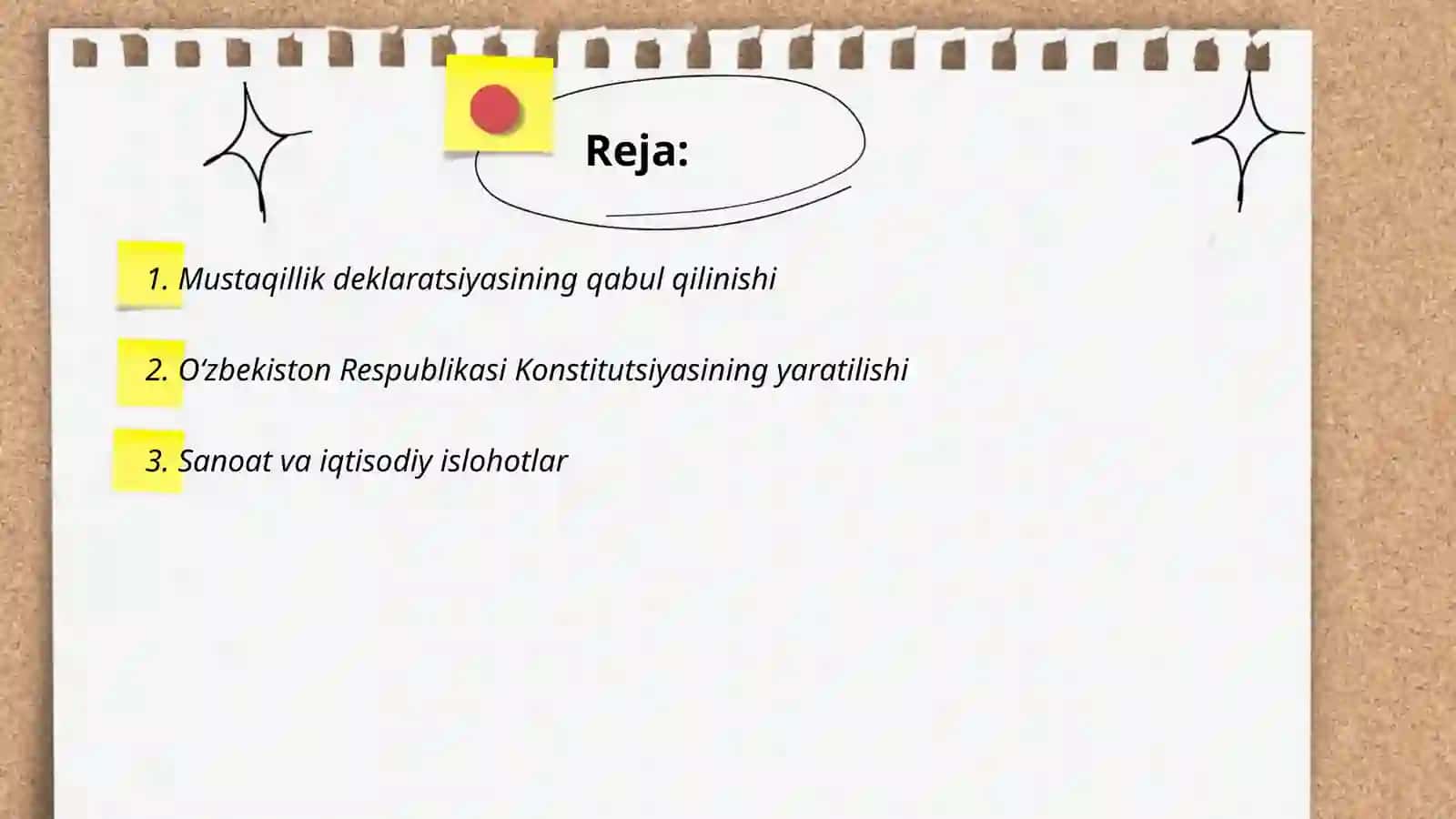 O`ZBEKISTONNING ENG YANGI TARIXI 2