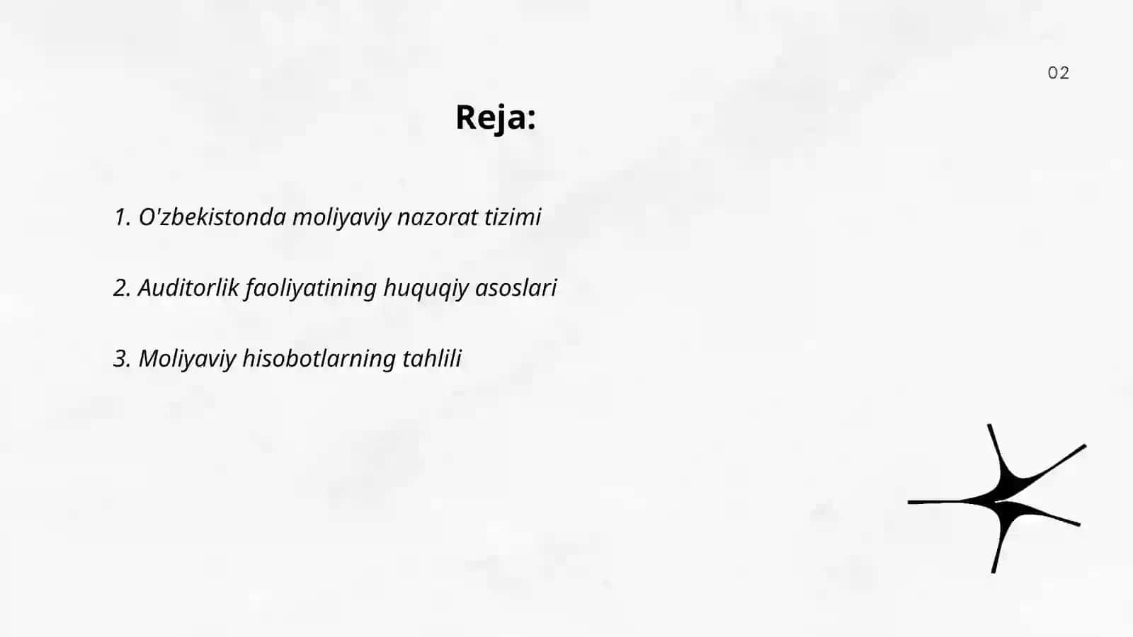 O'zbekistonda moliyaviy nazorat tizimi 2