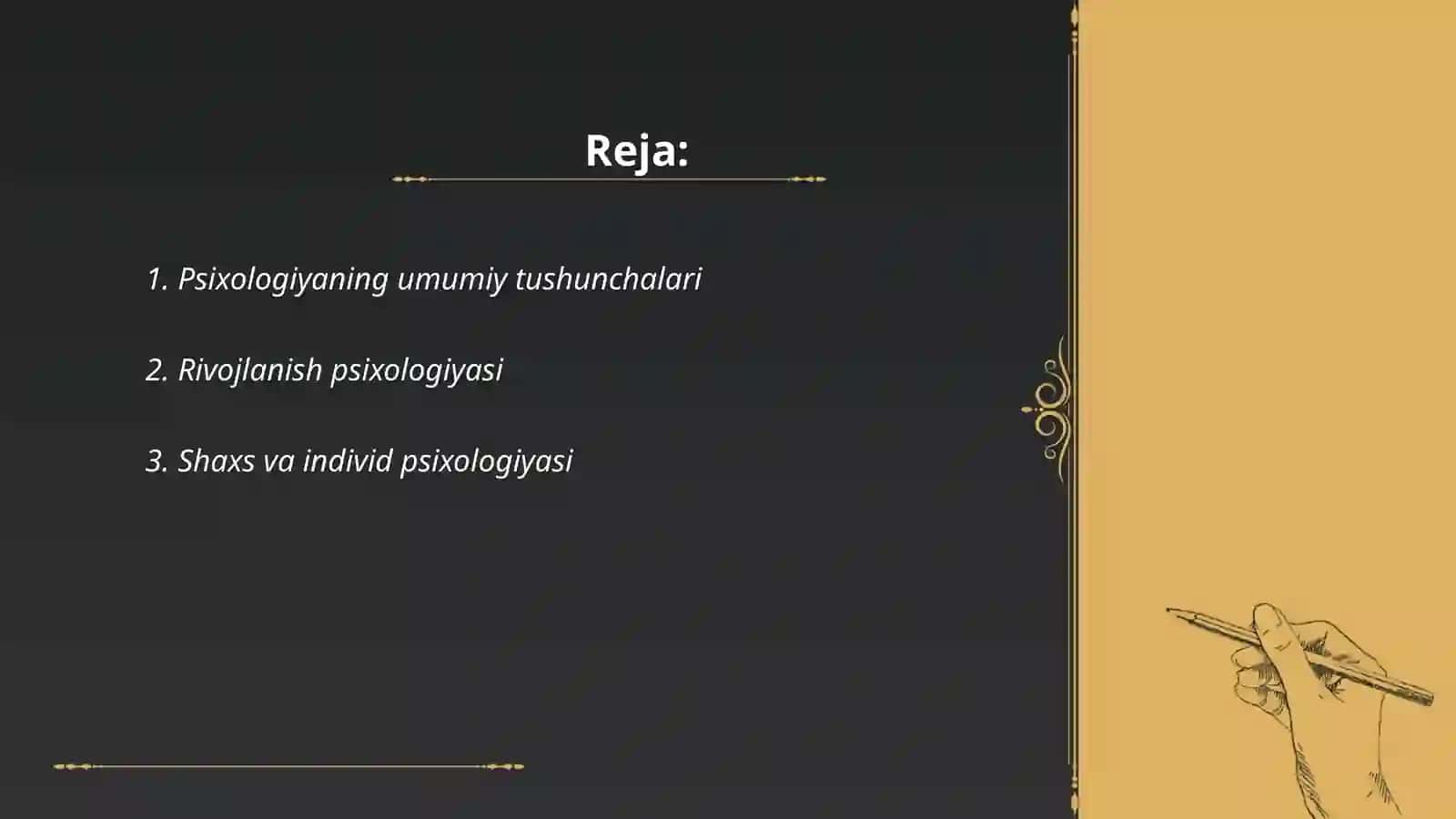 Psixologiya fanining predmeti 2