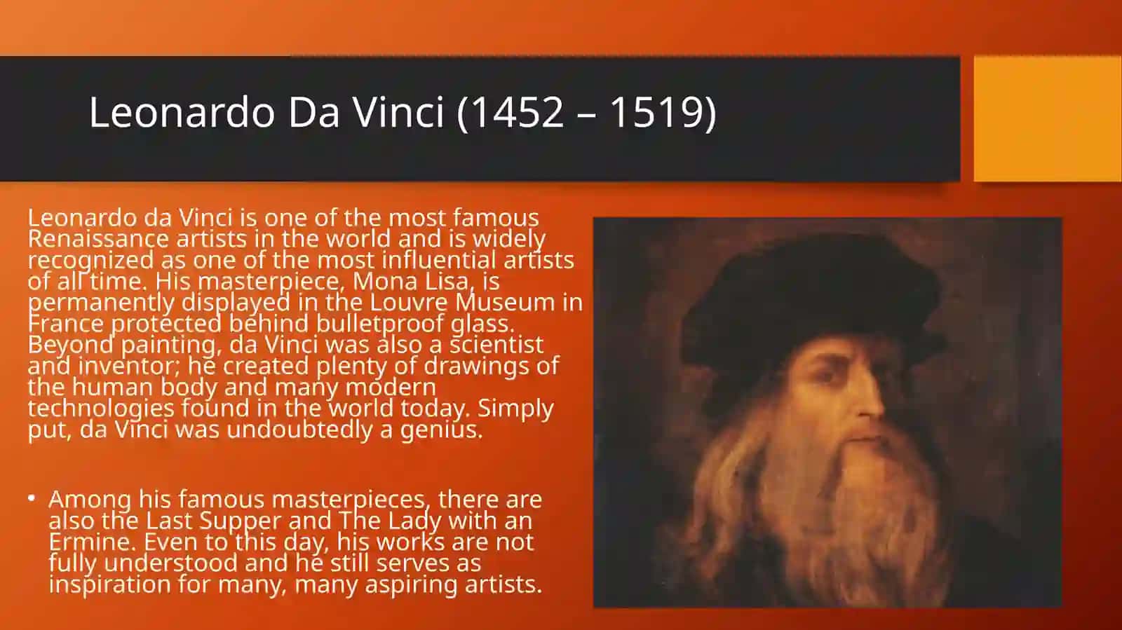Famous people in the art 2