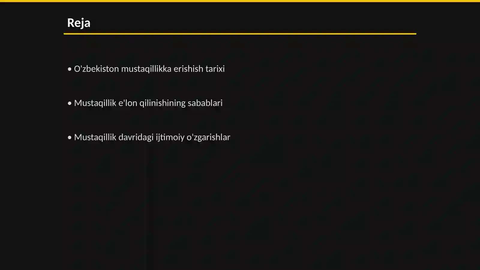 O'zbekiston mustaqillikka erishishi 2