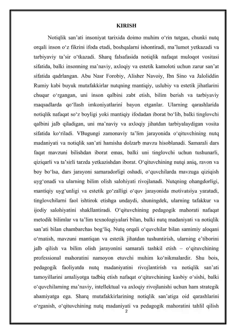 Notiqlik San'ati 2