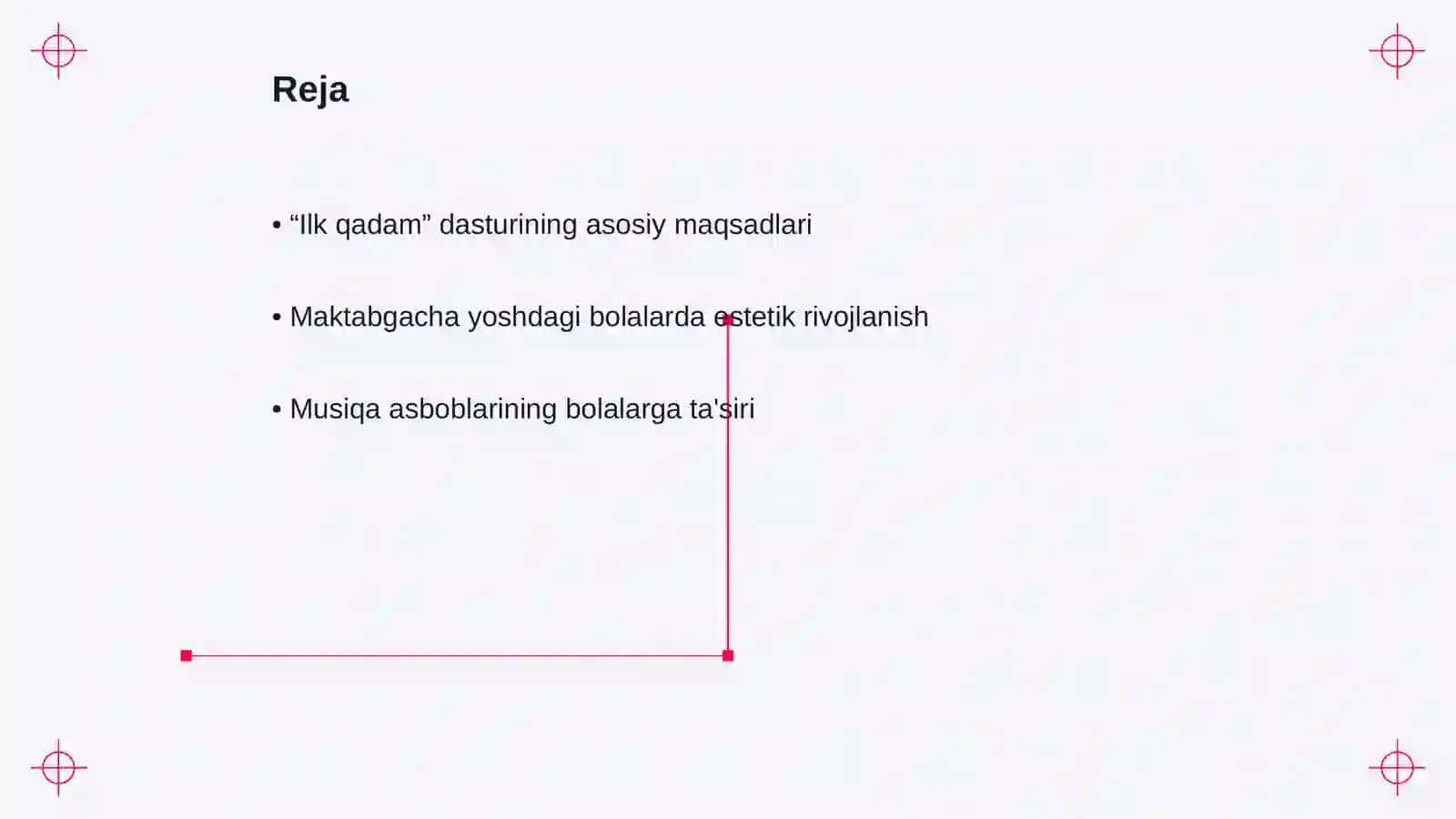 Ilk qadam dasturi 2