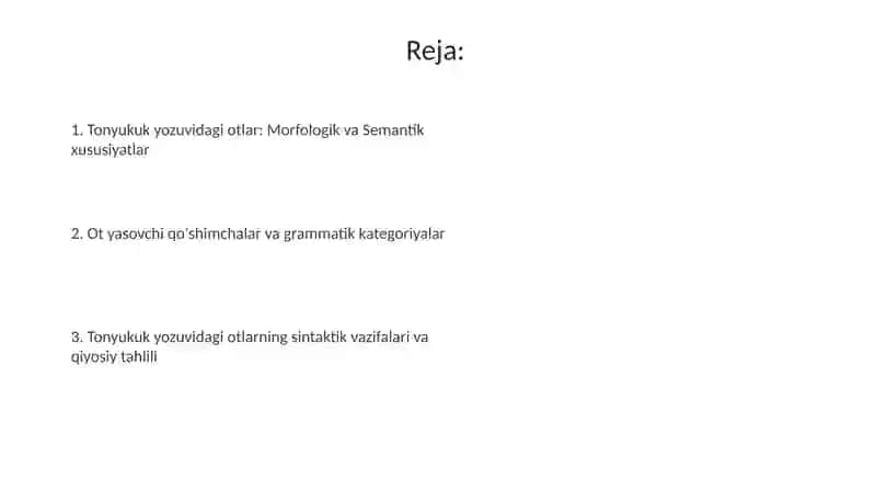 Tunyuquq bitiktoshida ot soʻz turkumiga tegishli soʻzlar 2