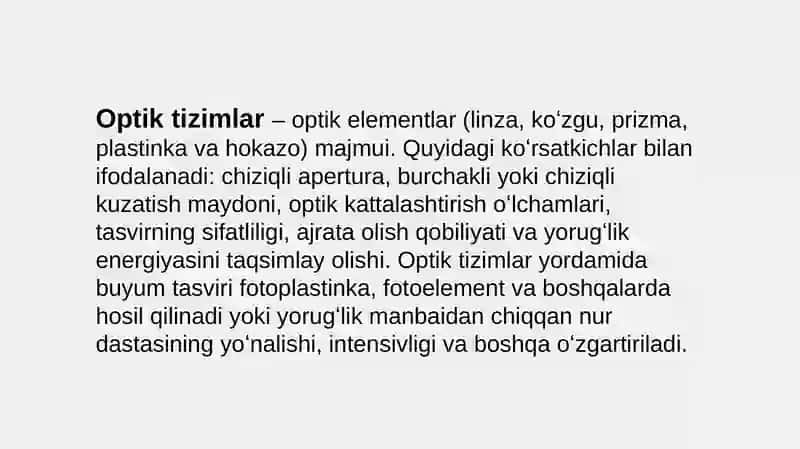 Binokulyaroptik tizimlar 2