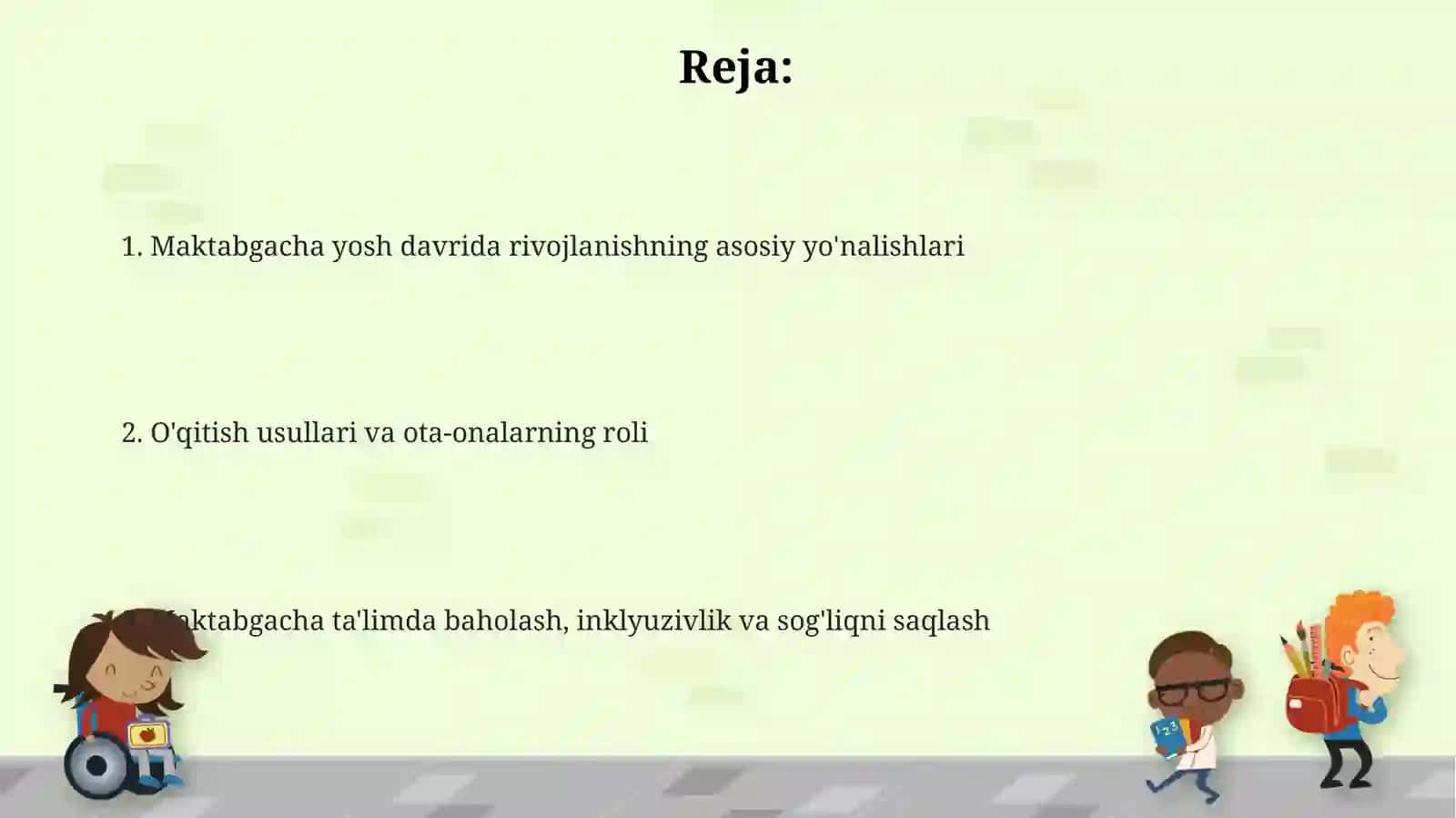 Kichik maktabgacha yosh davri 2