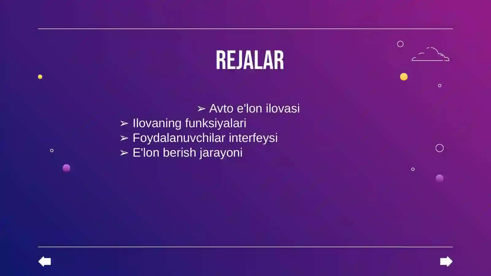 AVTO E'LON ILOVASI HAQIDA 2