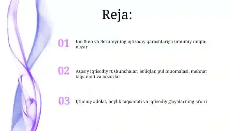 Abu Ali Ibn Sino va Beruniyning iqtisodiy gʻoyalari 2