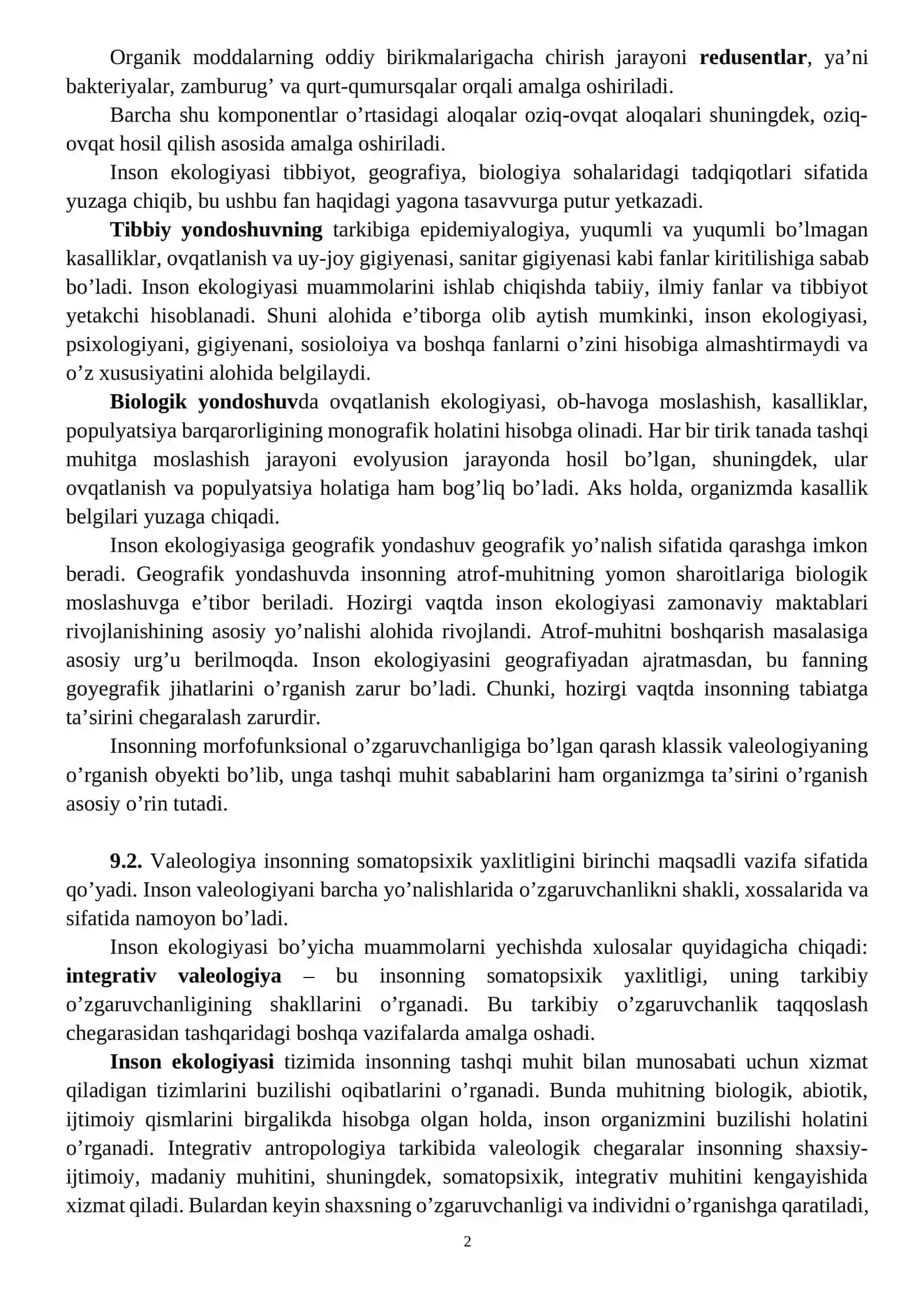 Ekologiya vа sаlomаtlik 2
