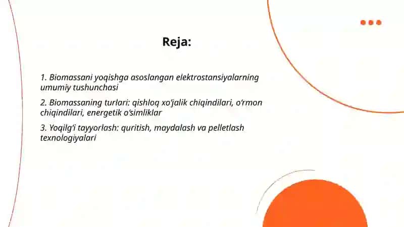 Biomassani yoqishga asoslangan elektrostansiyalar 2