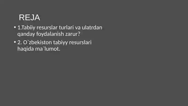 Atrof-muhit siyosati va uni amalga oshirishning iqtisodiy mexanizmi 2