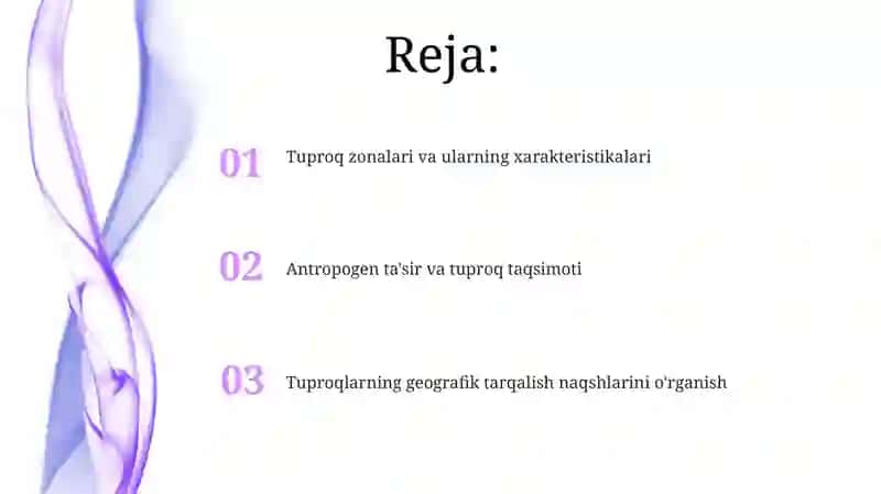 Tuproqlarning geografik tarqalish qonuniyatlarini o'rganish 2