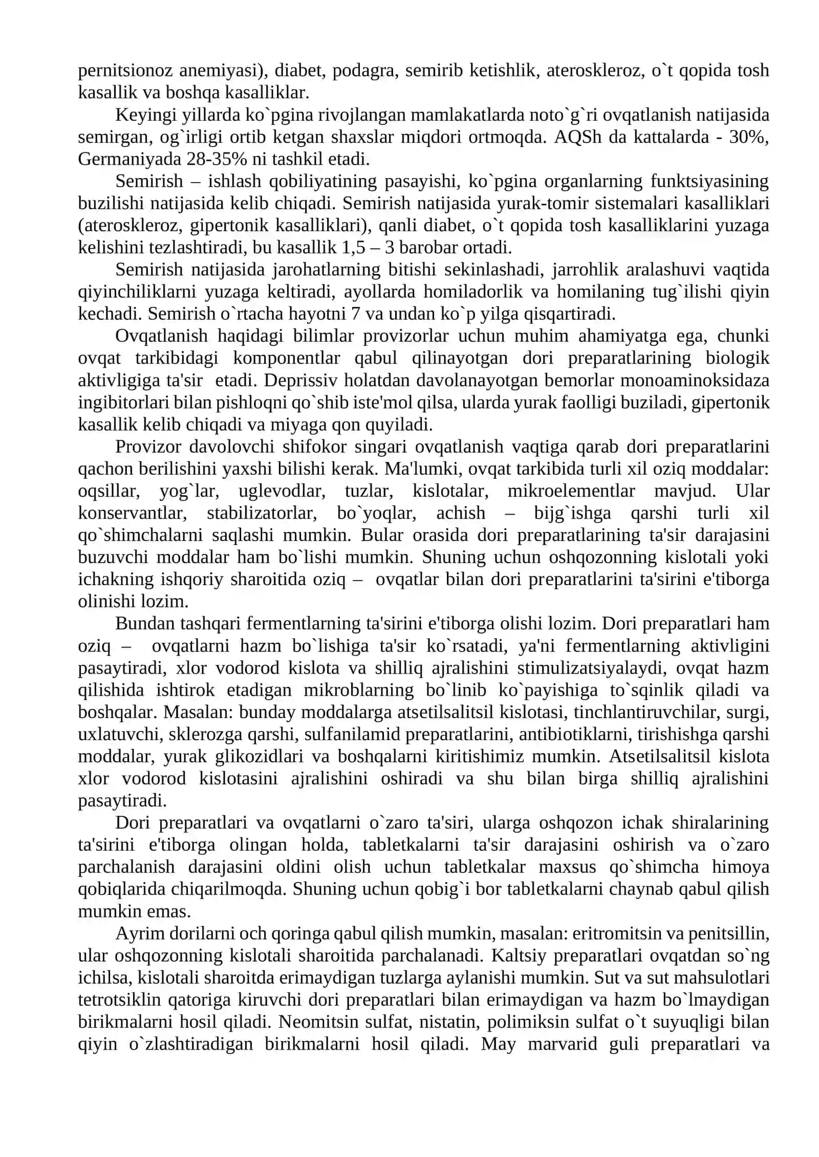 Ovqatlanish gigiyenasi 2