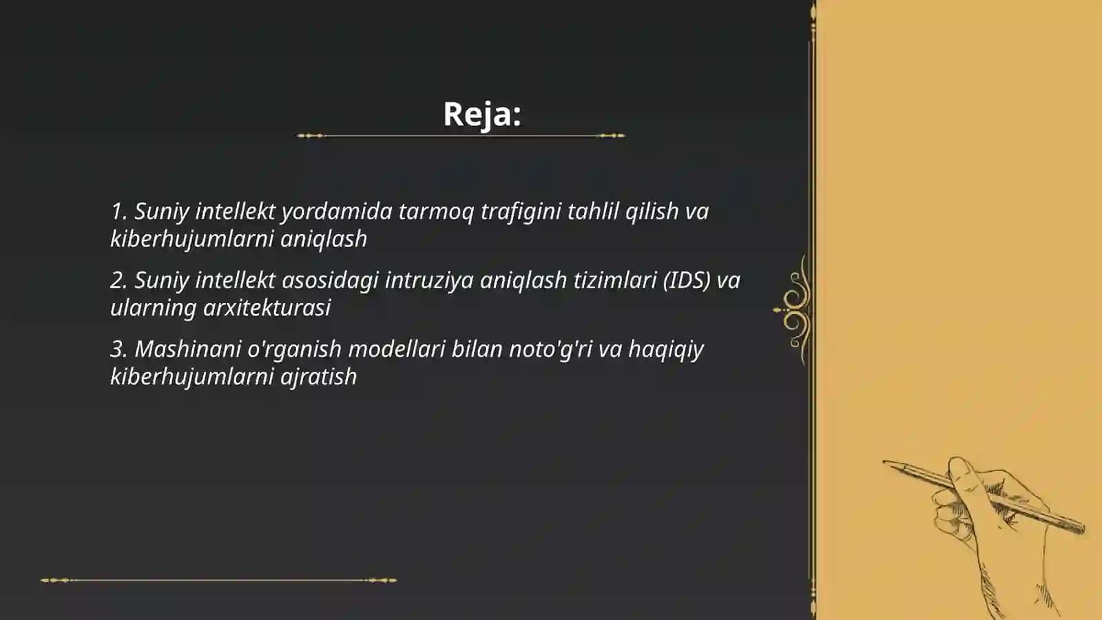 Suniy intellekt yordamida kiberhujumlarni aniqlash 2