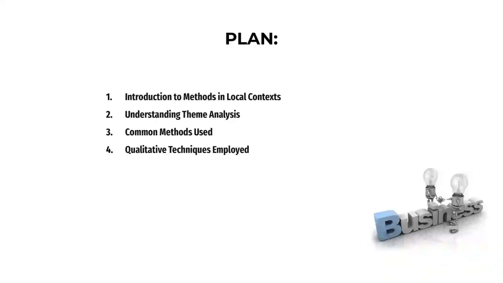 Introduction to Methods in Local Contexts 2