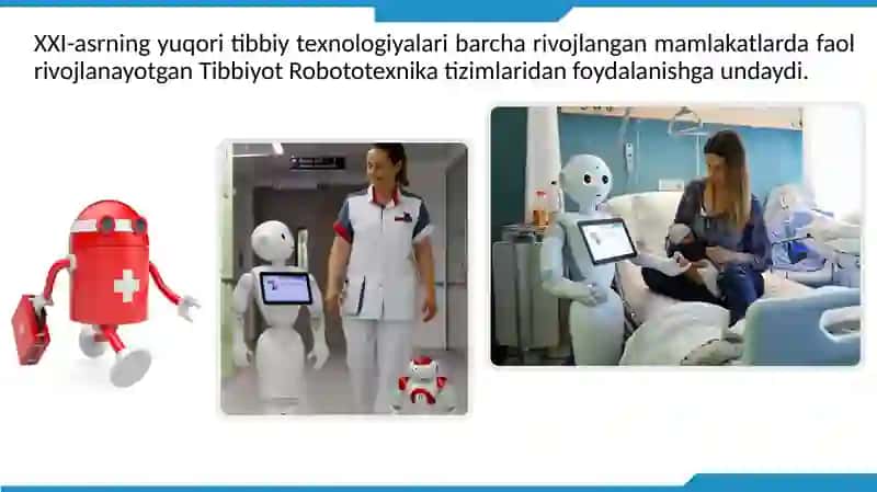 Tibbiyotda Robototexnikatizimlari 2