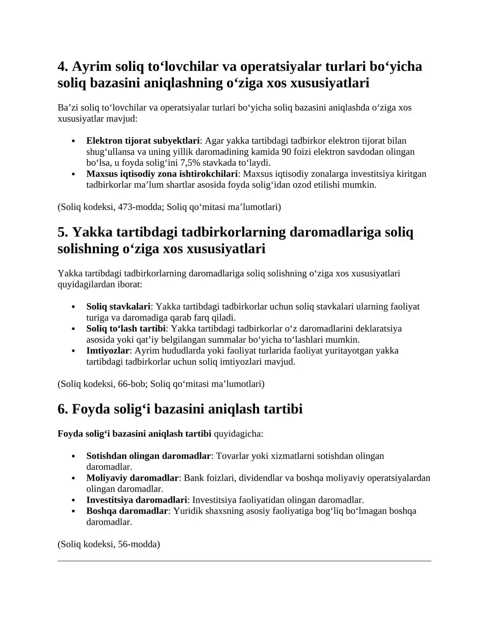 Foyda solig‘i haqida tushuncha 2