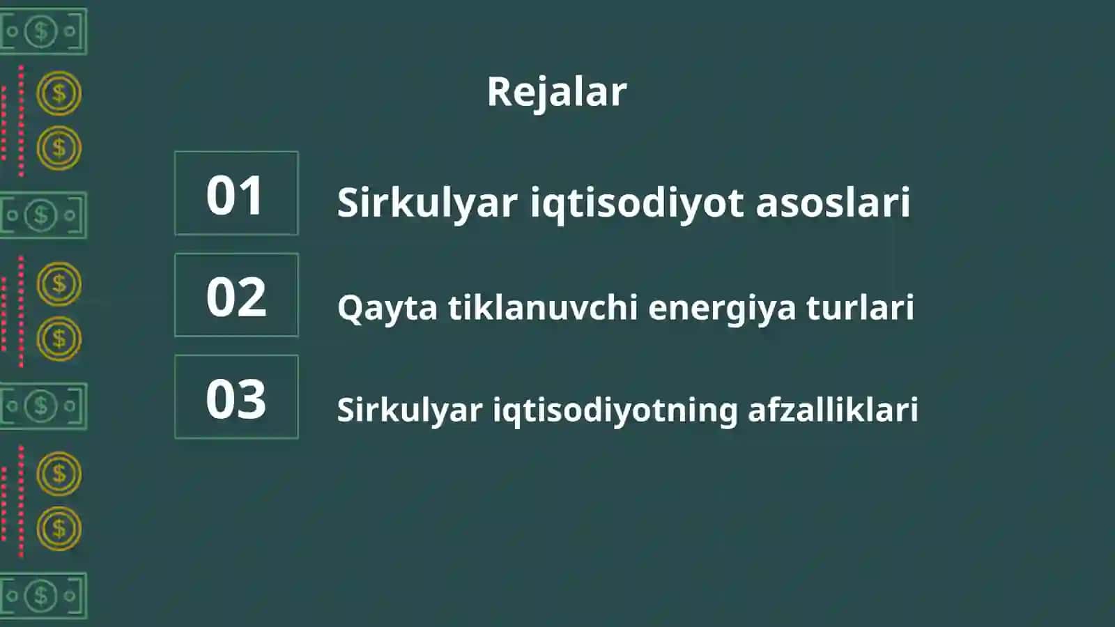Sirkulyar iqtisodiyot va qayta tiklanuvchi energiya 2