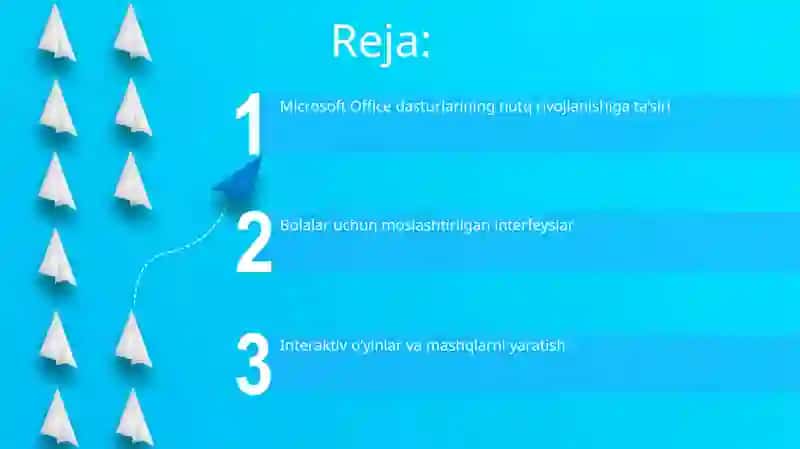 Microsoft Office dasturlarining nutq rivojlanishiga ta’siri 2