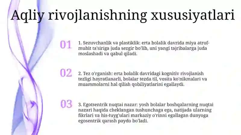 Ontogenizning Ilk Bosqichlarida Insonning Psixik Rivojlanishiga Xos Xususiyatlari 2