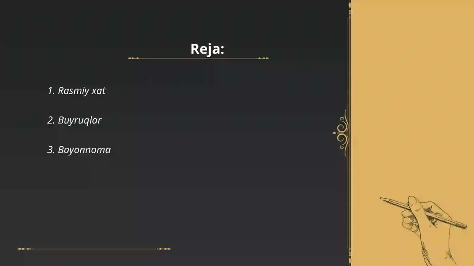 Rasmiy xat 2