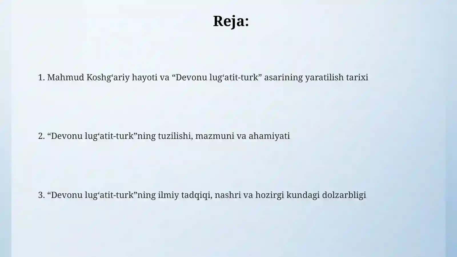 Mahmud Koshg'ariyning devoni lug'atit-turk asari 2