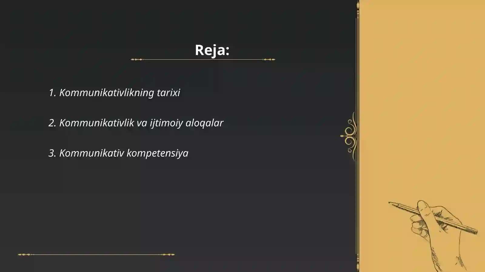 Kommunikativlikning tarixi 2