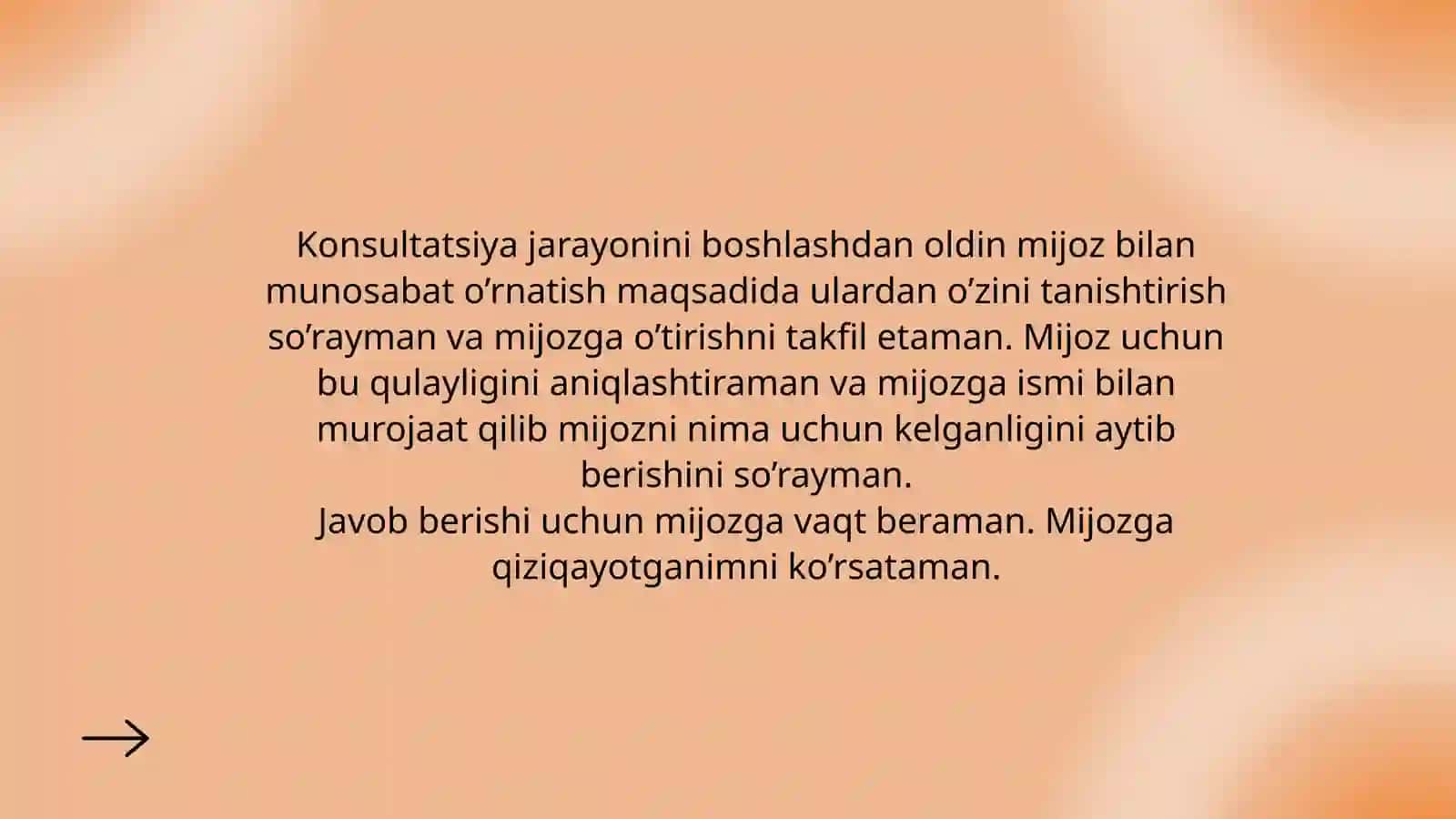 Fobiya va qo'rquv xolati DAGI SHAXS BILAN KONSULTATSIYA 2
