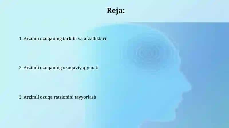 Omixta yemni ozuqaviy qiymati 2