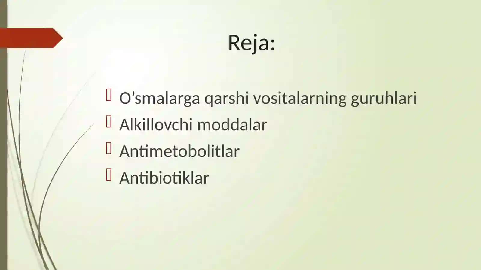 Xavfli o‘smalarni davolashda ishlatiladigan zamonaviy preparatlar 2