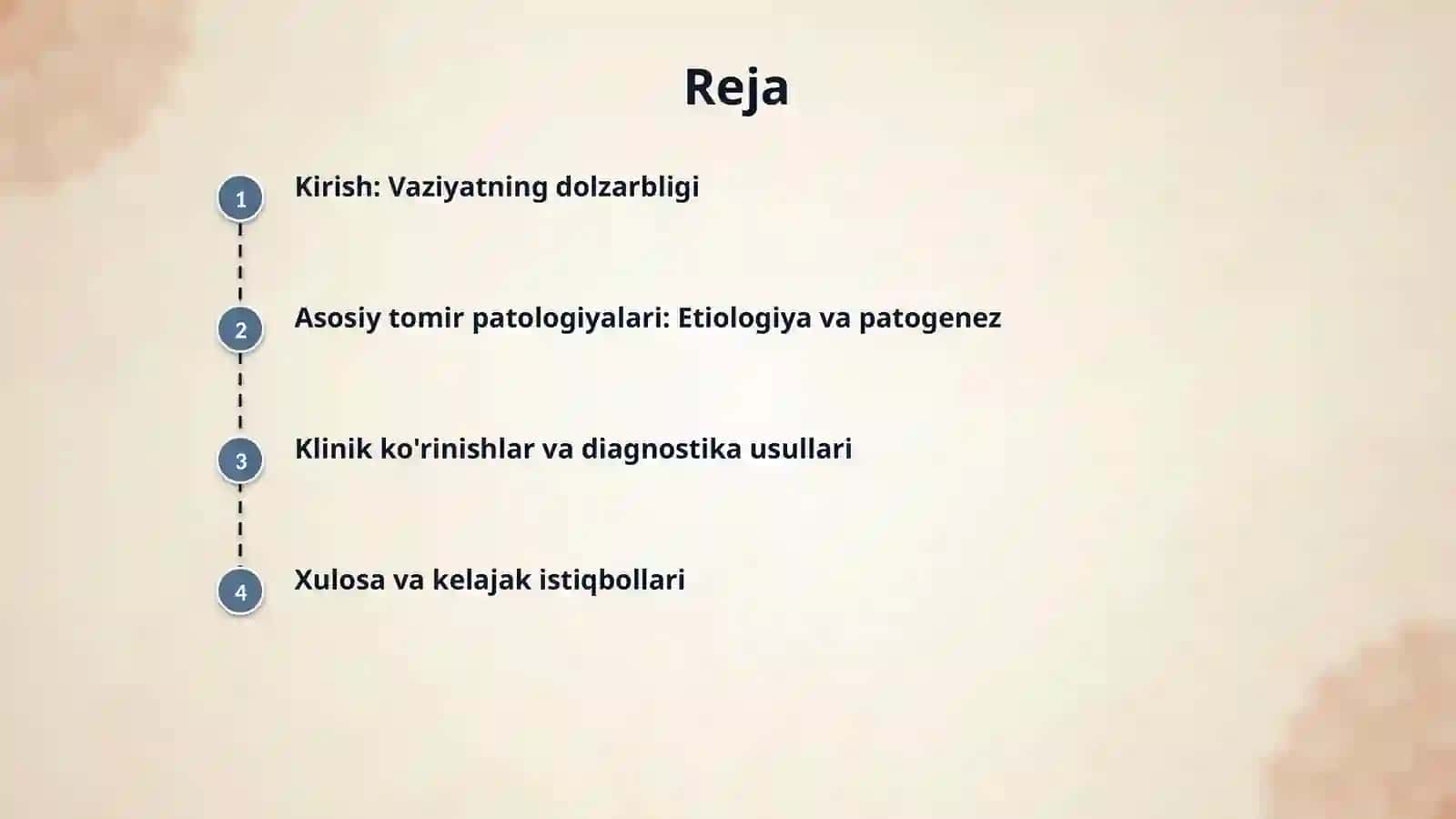 Qon tomir patologiyasi. Tomir anomaliyalari. Gipertenziya. Ateroskeleroz. Anevrizmalar. Vaskulitlar. Vena va limfa tomirlari patologiyasi. Tomir o'smalari 2