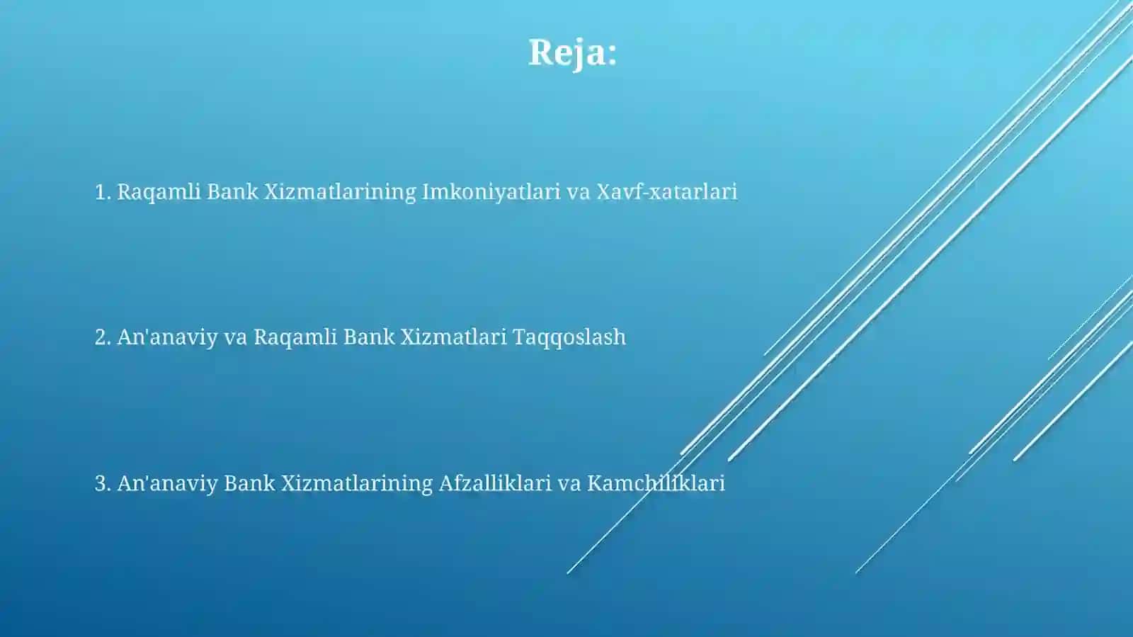 Ananaviy va Raqamli Bank Xizmatlari Taqqoslash 2