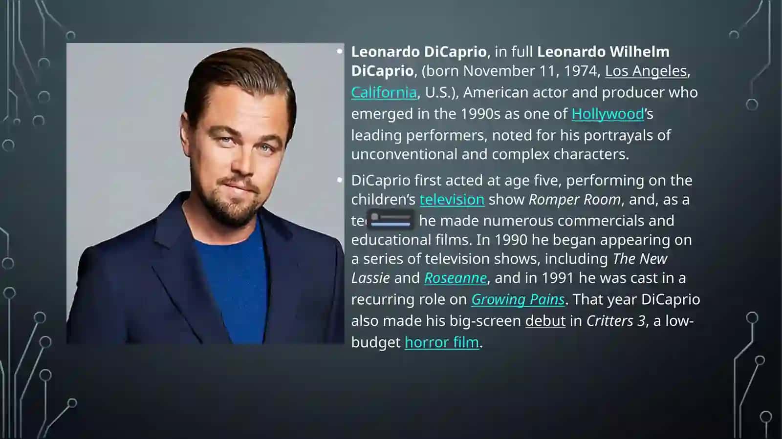 Leonardo DiCaprio 2