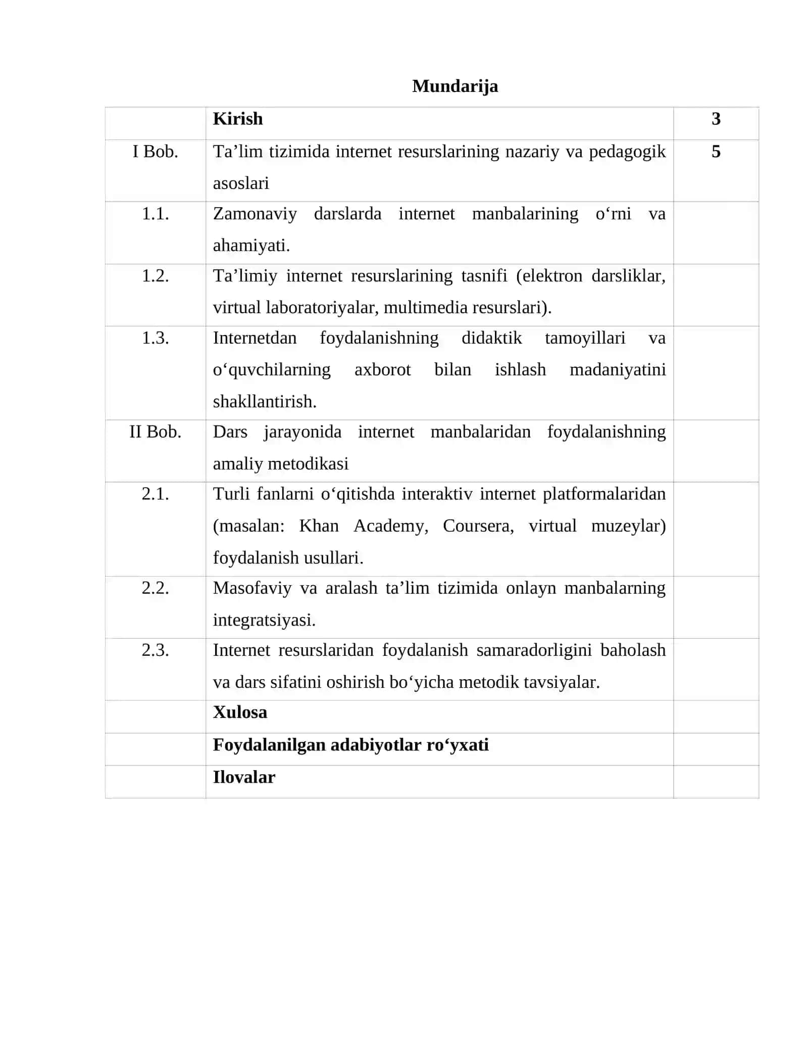 Biologiya oʻqitish metodikasi 2