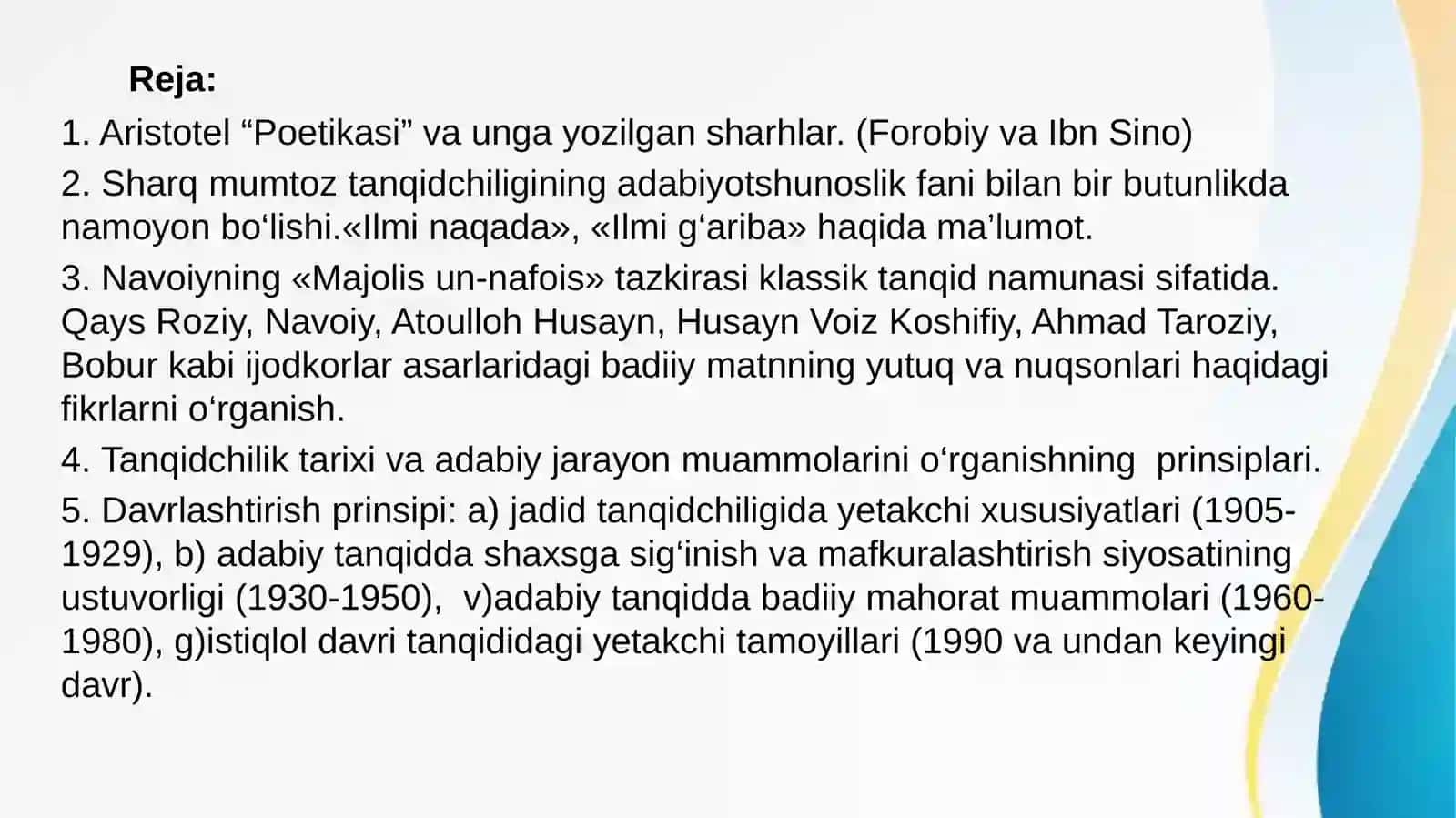 Sharq va G‘arbmumtoza dabiy tanqidchiligining rivojlanish tamoyllari va o‘ziga xosligi 2