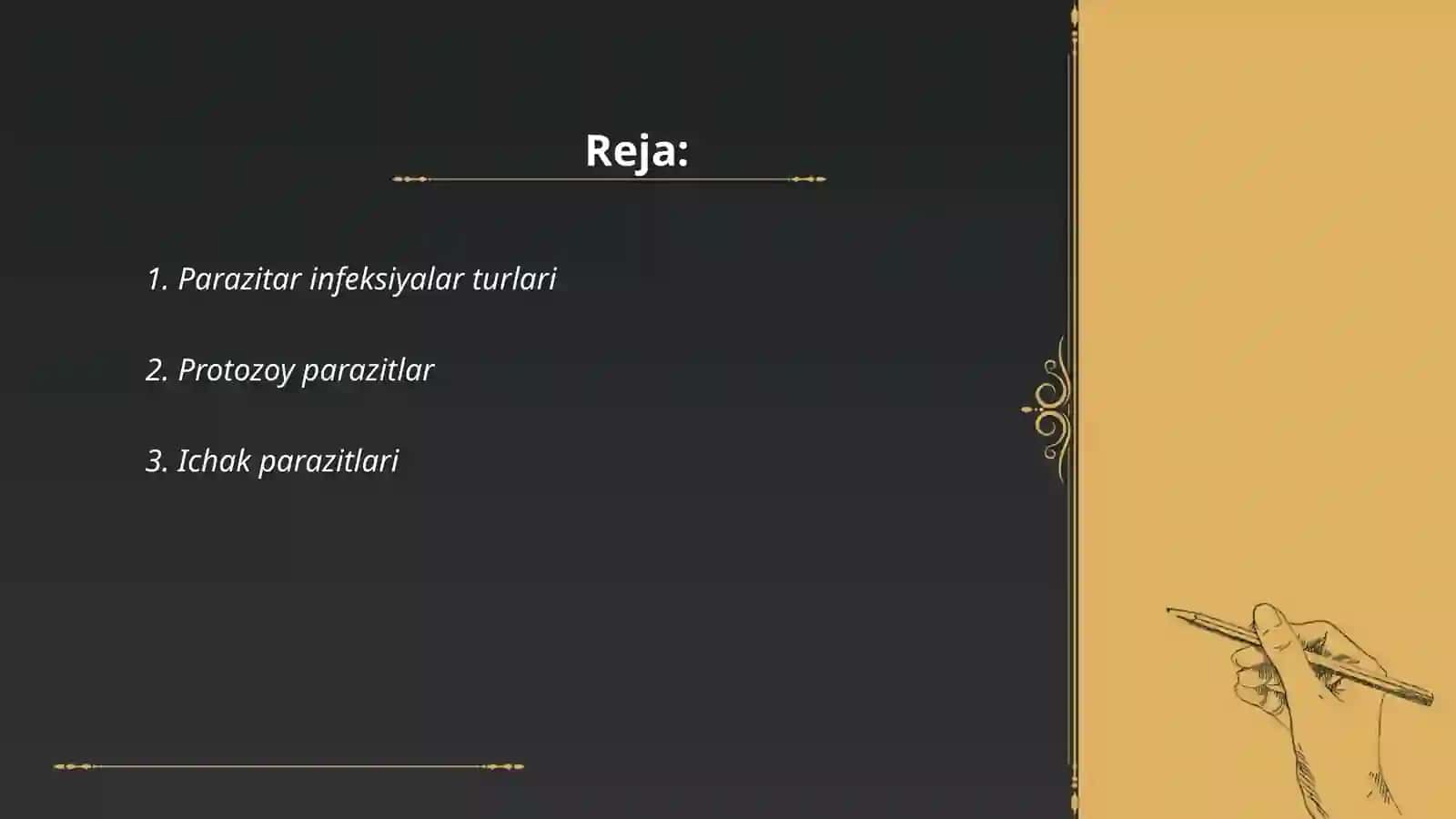 Parazitar infeksiyalar 2