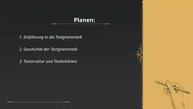Einführung in die Textgrammatik 2