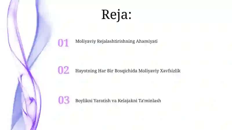 Moliyaviy Rejalashtirishning Ahamiyati 2