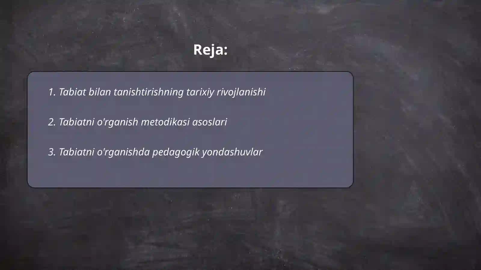 Tabiat bilan tanishtirish metodikasining fan sifatida shakllanishi 2