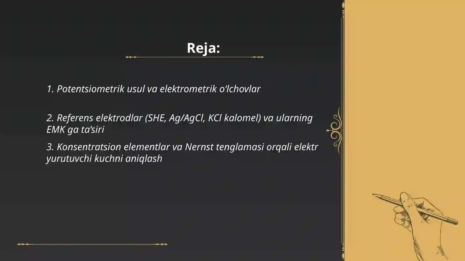 Elektir yurutuvchi kuchni aniqlash usullari 2