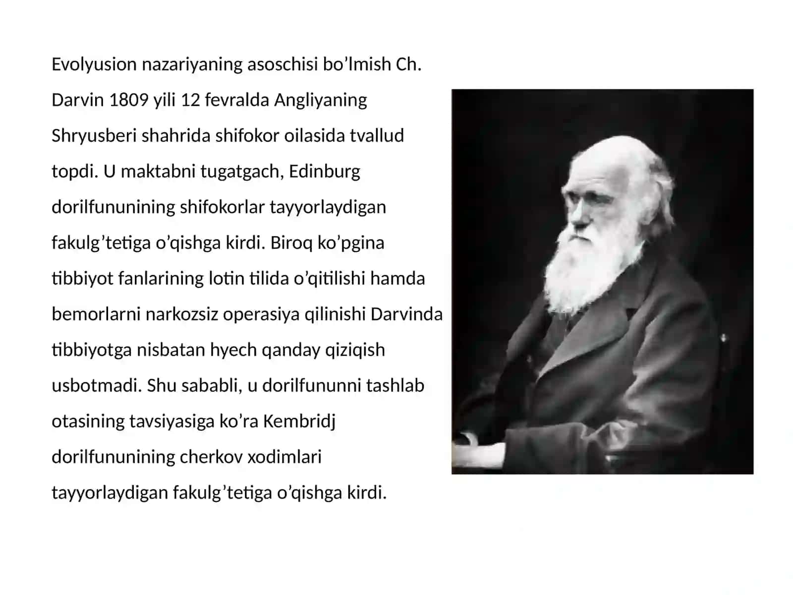 Tabiiy va jinsiy tanlanishi nazariyalari 2