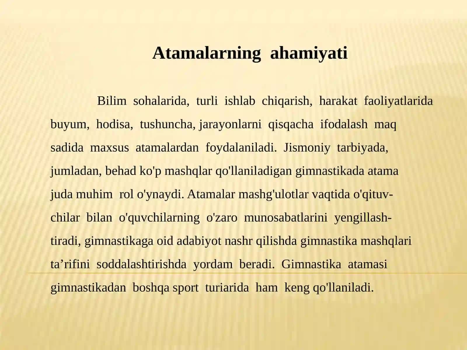 Gimnastika mashqlarining atamalari 2